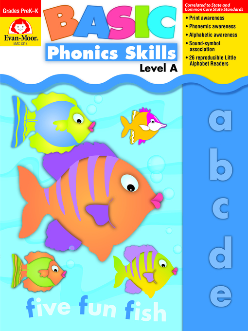 Title details for Basic Phonics Skills, Grades PreK-K (Level A) by Evan-Moor Educational Publishers - Available
